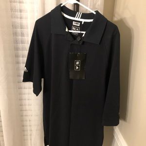 Men’s black Adidas polo NWT